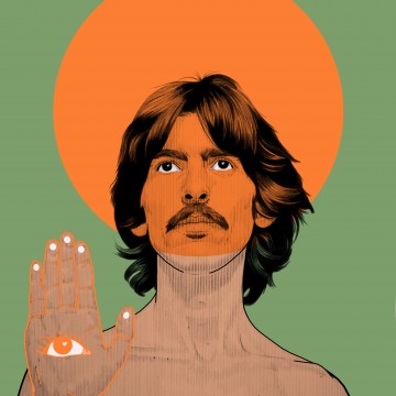 Psychedelic George Harrison(Website)